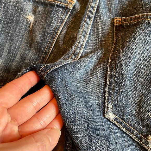 Current Elliot Paint Splatter Jeans - Picture 6 of 10